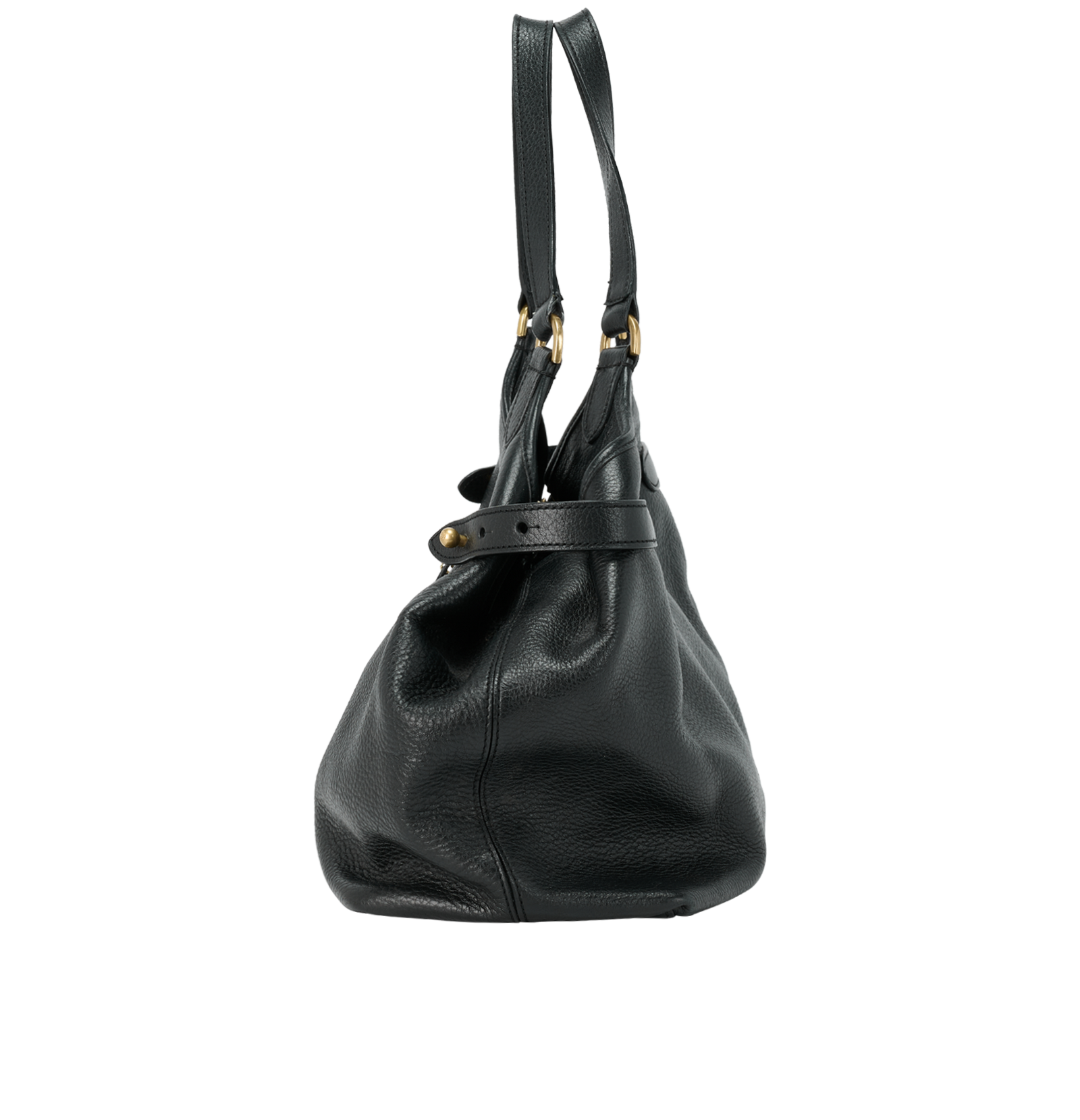 Somerset Hobo, &pound;350, Handbags, Black, Leather, Bottom view